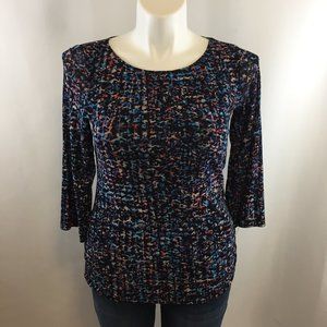 Cable & Gauge Petite Multicolor Top